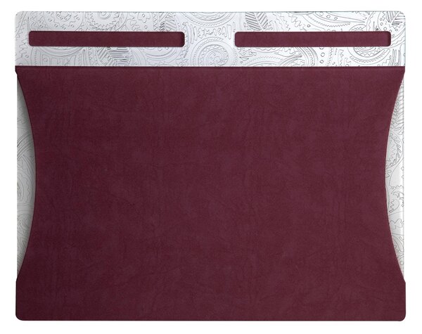 Poggiapolso per scrivania UNDERNEATH ARCTIC FLOWER, 51x41.2H3.6 cm, colore Bianco