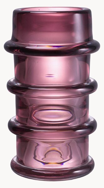 Vaso in vetro soffiato Bloom, alt. 30 cm