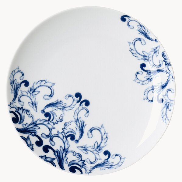 Set di 6 piatti da colazione in porcellana True Blue