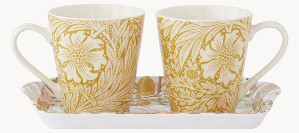 Tazza e piattino in porcellana Morris & Co
