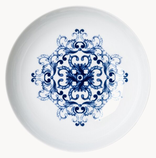 Set di 6 piatti fondi in porcellana True Blue