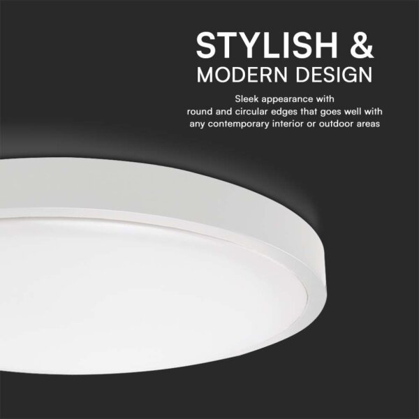 Plafoniera LED per bagno LED/18W/230V 4000K IP44 bianca