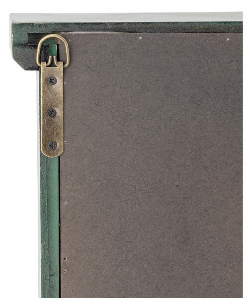 Vetrina verde in abete massiccio da appendere 81x122x22 cm Hazem – Bloomingville