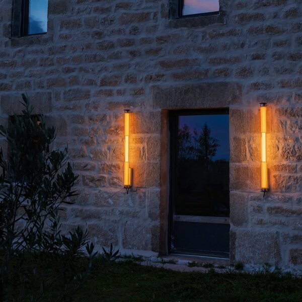 Applique da parete DCW, ITT360, dimmerabile, Dorato / Ottone, Bagno, Vetro, Design