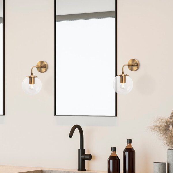 Lampada da parete color ottone ø 15 cm Viran – Opviq lights