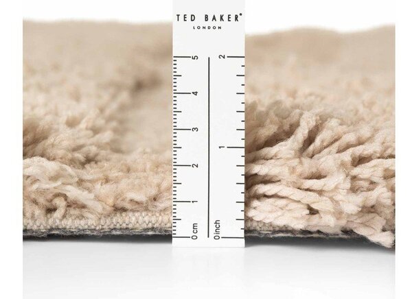 Tappeto rotondo beige tessuto a mano ø 150 cm Lambeth Jasper – Ted Baker