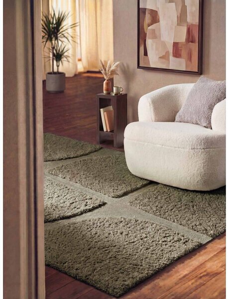 Tappeto color kaki tessuto a mano 120x180 cm Lambeth Jasper – Ted Baker