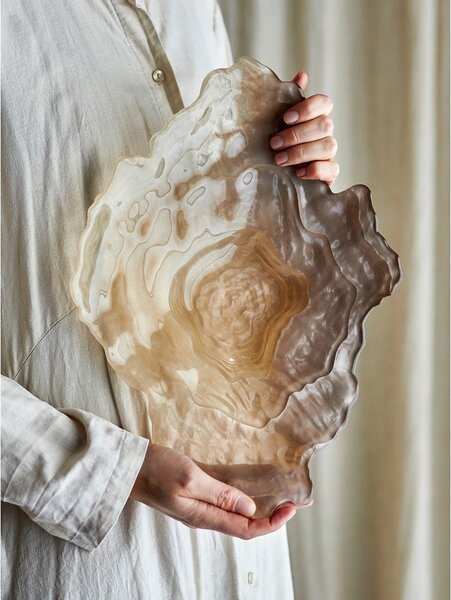 Ciotola decorativa in vetro 29x38 cm Aiku – Bloomingville