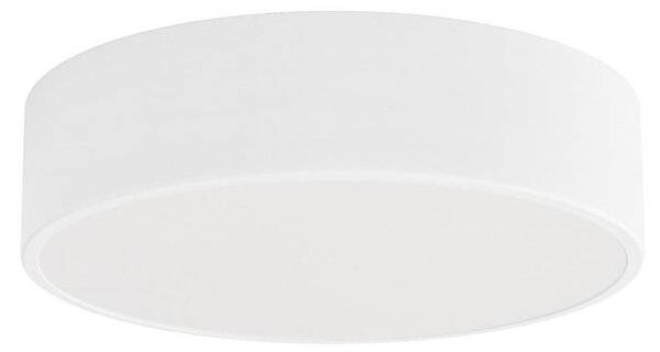 Plafoniera TEMAR LIGHTING, Cleo, dimmerabile, Bianco, Soggiorno, Metallo, Moderno