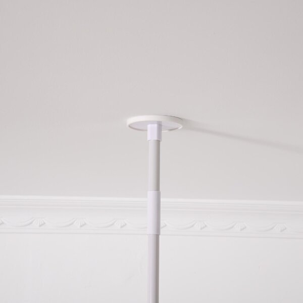 AllMyPets Tiragraffi per Gatti a Soffitto Multilivello 210-240cm con Corde in Juta Giallo - D35347YL