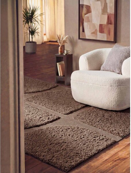 Tappeto marrone tessuto a mano 120x180 cm Lambeth Jasper – Ted Baker