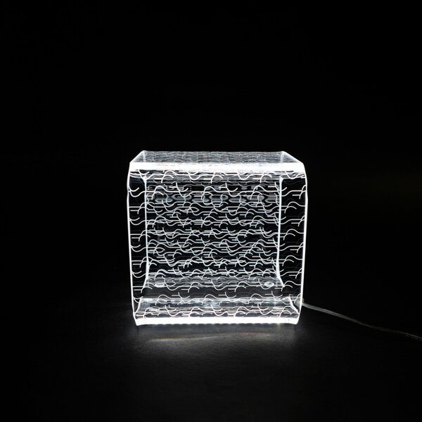 Lampada small solid tits&butts, dimensioni 14,5x14,5xH14,5 cm, spessore 10 mm