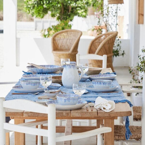 Ciotola per pasta in gres blu e bianco , ⌀ 23 cm Brisa - Costa Nova