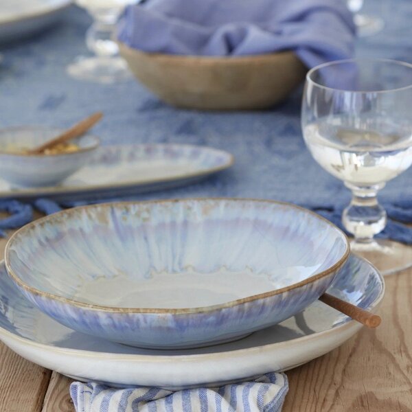 Ciotola per pasta in gres blu e bianco , ⌀ 23 cm Brisa - Costa Nova