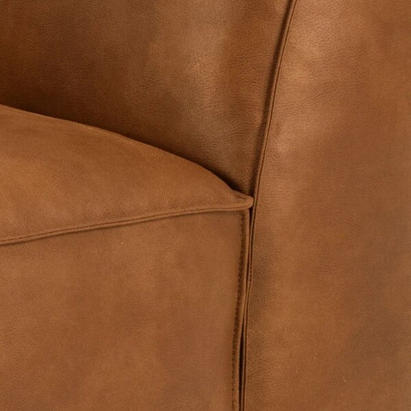 Modulo divano marrone cognac (angolo destro) Fairfield Kentucky - Bonami Selection