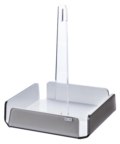 Antipastiera quadrata 4 scomparti bianco monosatinato, dimensioni 18x18xH23 cm, spessore 5 mm ideale per servire aperitivi e stuzzichini tortora satinato
