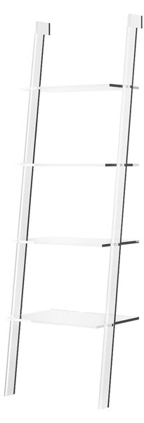 Libreria Scaffale in cristallo Acrilico Way Up medium trasparente incolore, dimensioni 43x31,5xH150 cm, spessore 10 mm