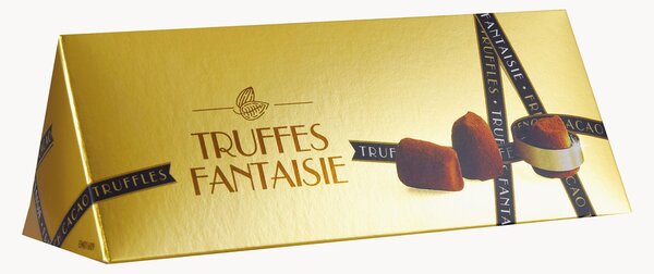 Scatola cioccolatini Triangle Gold