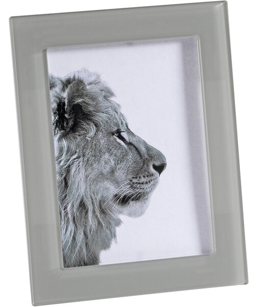 Porta Foto photo frame small easy dimensioni 15x6,5xH19,5 cm, peso 0,22 kg, spessore 5 mm colore tortora