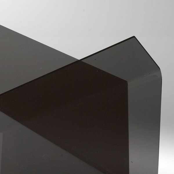 Portariviste in plexiglas 32x12,5xh37 cm FREEDOM tagliato al laser Nero