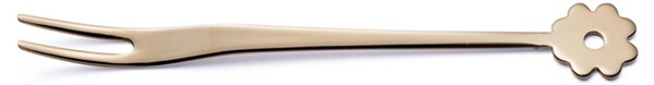 Forchettine Party Cadeau ros� 127 mm 6 pezzi assortiti finitura Oro Lucido in confezione bomboniera