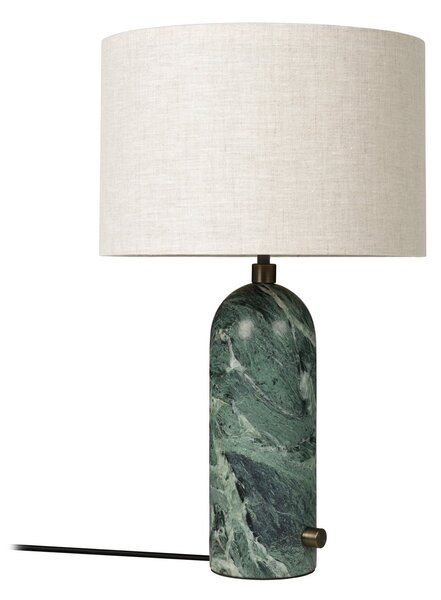 Lampade da tavolo GUBI, Gravity Small, dimmerabile, Verde, Soggiorno, Pietra, Design
