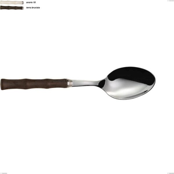 Cucchiaio da servizio acqua eme, Acciaio 18/10 AISI 304 lucido manicatura acrilica, lunghezza 239 mm