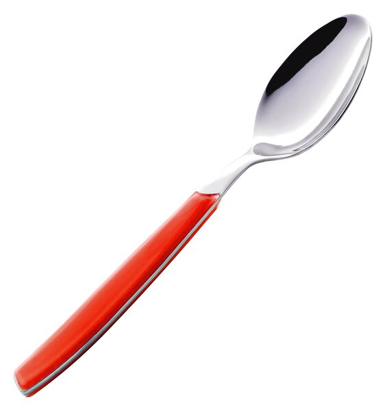 Servizio Posate Posto tavola 4 Pezzi CROMO in acciaio 18.C (AISI430) 6 Coltello 6 Forchetta 6 Cucchiaio 6 Cucchiaino caff� (Colore Misto 24 pezzi)