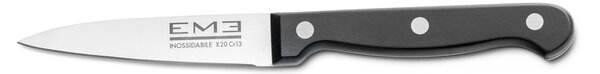 Coltello da Sbucciatore Rodeo realizzato in acciaio 18/10, 19,5 cm lunghezza lucidato a specchio. in busta di Nylon