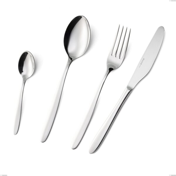 Cucchiaio bibita armonia, Acciaio inox Aisi 304 lucido, spessore 3 mm, lunghezza 200 mm