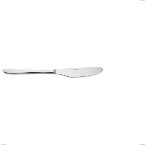 Coltello da tavola ARMONIA in acciaio 18.10 AISI304, spessore 3 mm , Lunghezza 233 mm manico in acciaio lucido lavabili in lavastoviglie