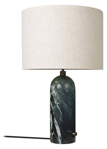 Lampade da tavolo GUBI, Gravity Large, dimmerabile, Verde, Soggiorno, Pietra, Design