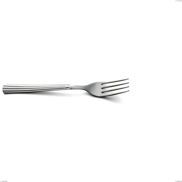 Forchetta tavola BAVARIA, in Acciaio 18/10 (AISI 304) lunghezza 195 mm, spessore 2,0 mm, finitura inox lucido lavabili in lavastoviglie