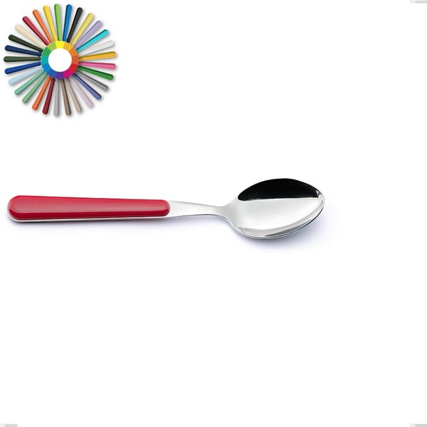 Cucchiaio tavola Brio, Acciaio inox 18.c (AISI 430), manici in abs Dimensioni lunghezza 19,8 cm