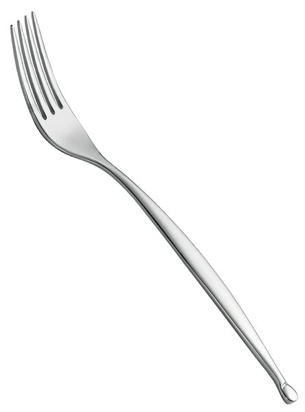 Servizio Posate 24 Pezzi 6 posti tavola PUNTO 3 mm in acciaio inox 18/10 lucidato a specchio in confezione