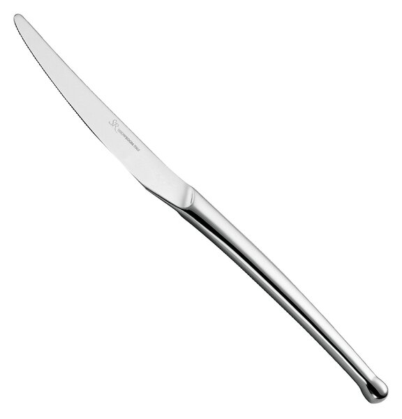 Servizio Posate 75 Pezzi 12 posti tavola PUNTO 3 mm in acciaio inox 18/10 lucidato a specchio in astuccio di legno