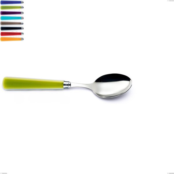 Cucchiaio tavola candy eme, Acciaio 18/10 AISI 304 Lucido manicatura acrilico