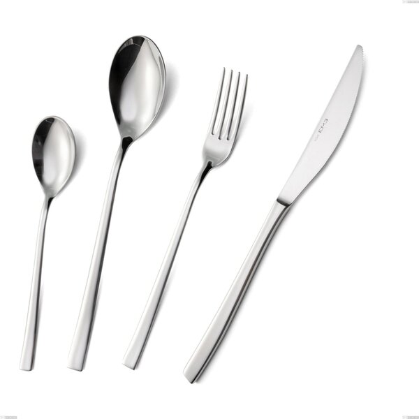 Cucchiaino frutta celine, Acciaio inox Aisi 304 lucido, spessore 4.5 mm, lunghezza 195 mm