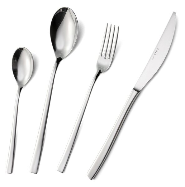Confezione vetrina 24 pezzi celine, Acciaio inox Aisi 304 lucido, spessore 4.5 mm