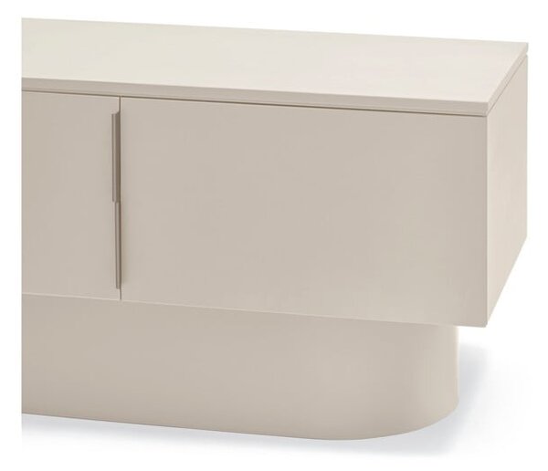 Tavolo TV beige 200x50 cm Totem - Teulat