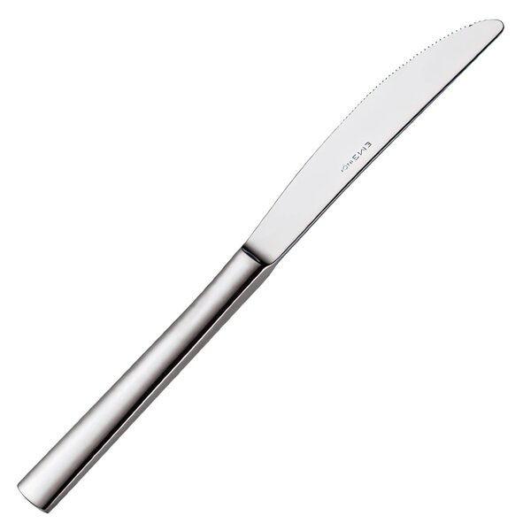Coltello tavola Linea CHEF in Acciaio 18/10 (AISI 304) lunghezza 240 mm, spessore 4,0 mm, finitura inox lucido lavabili in lavastoviglie