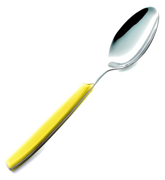 Servizio Posate Posto tavola 4 Pezzi CROMO in acciaio 18.C (AISI430) 6 Coltello 6 Forchetta 6 Cucchiaio 6 Cucchiaino caff� (Colore Misto 24 pezzi)