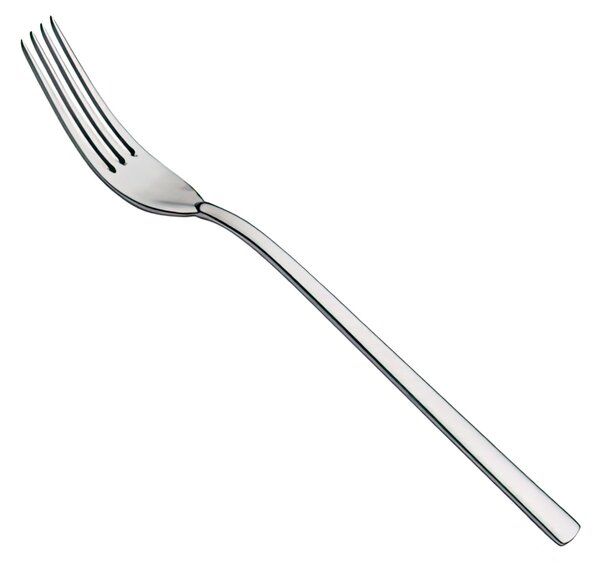 Forchetta tavola in Acciaio inox 18/10 (AISI304), CHIARA spessore 4.00 mm, lunghezza 205 mm inox lucido