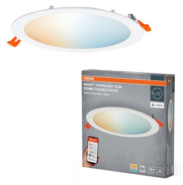 Osram - LED faretto da incasso dimmerabile SMART+ DOWNLIGHT LED/22W/230V Wi-Fi