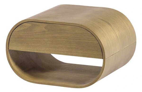 Mensola di colore naturale con ripiani multipli 39 cm Momo – WOOOD