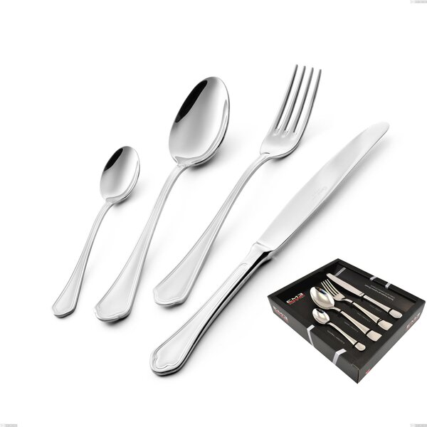 Confezione vetrina 24 pezzi Domus, inox 18.10 (AISI304), spessore 3.0 mm