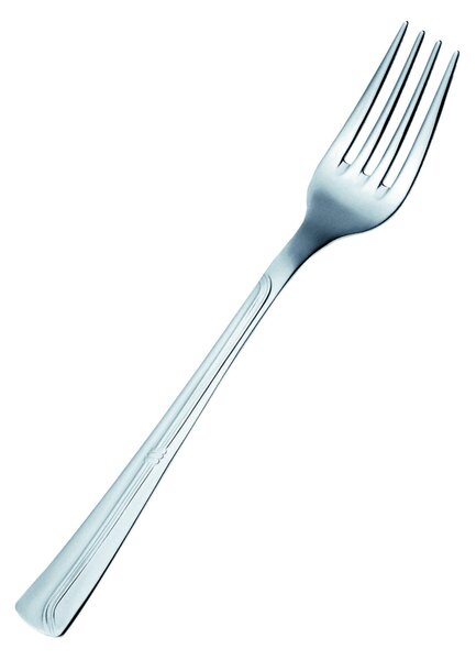 Forchetta tavola ELITE, in Acciaio 18/10 (AISI 304) lunghezza 192 mm, spessore 2,0 mm, finitura inox lucido lavabili in lavastoviglie