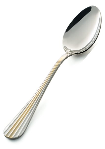 Servizio Posate EDEN ORO 24 pezzi in acciaio 18/10 lucidate a specchio spessore 3 mm in Confezione Vetrina