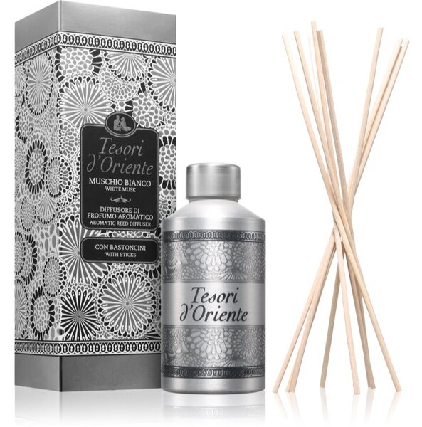 Tesori d'Oriente White Musk diffusore di aromi con ricarica 200 ml