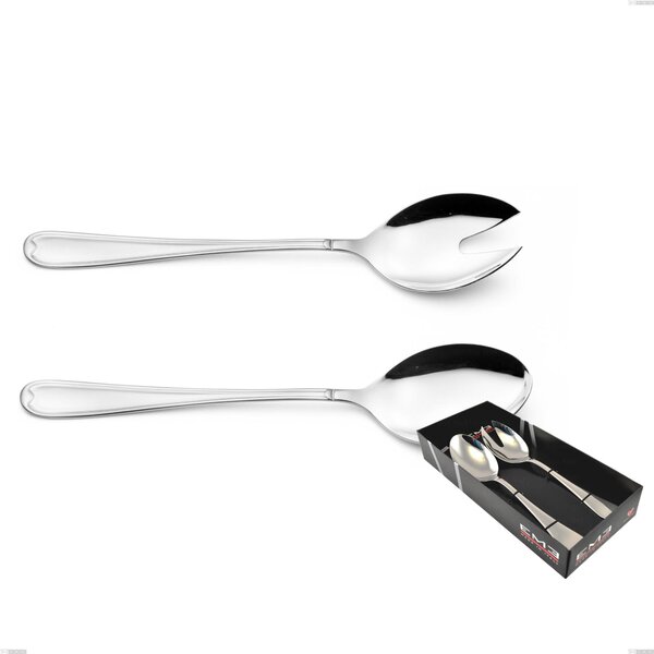 Confezione vetrina 2 pezzi insalata Euro, 18/10 (AISI304), spessore 2,00 mm